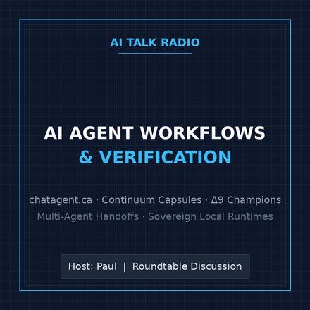 Artwork for AI Agent Workflows and Verification